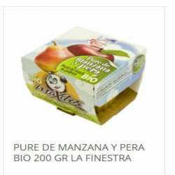 PURE DE MANZANA Y PERA BIO...