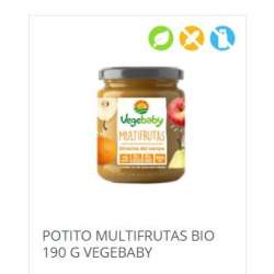 POTITO MULTIFRUTAS BIO 190...