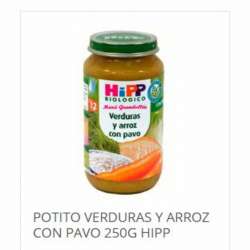 POTITO VERDURAS Y ARROZ CON...