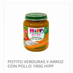 POTITO VERDURAS Y ARROZ CON...