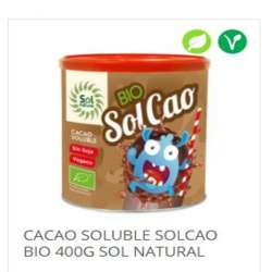 CACAO SOLUBLE SOLCAO BIO...