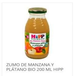 ZUMO DE MANZANA Y PLÁTANO...