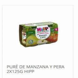 PURÉ DE MANZANA Y PERA...