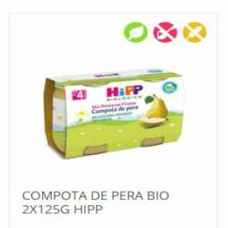 COMPOTA DE PERA BIO 2X125G...